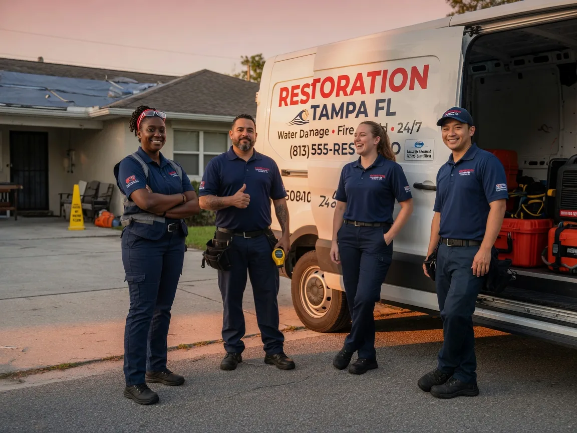 Water Damage Restoration company in Addison, TX